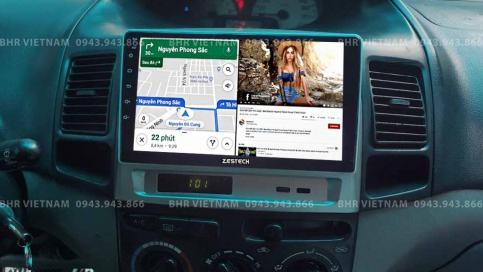 Màn hình DVD Android xe Toyota Vios 2002 - 2007 | Zestech Z500